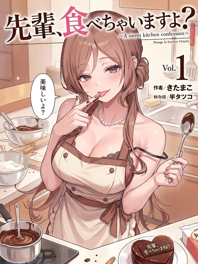 前辈，要吃掉你了哦？漫画封面