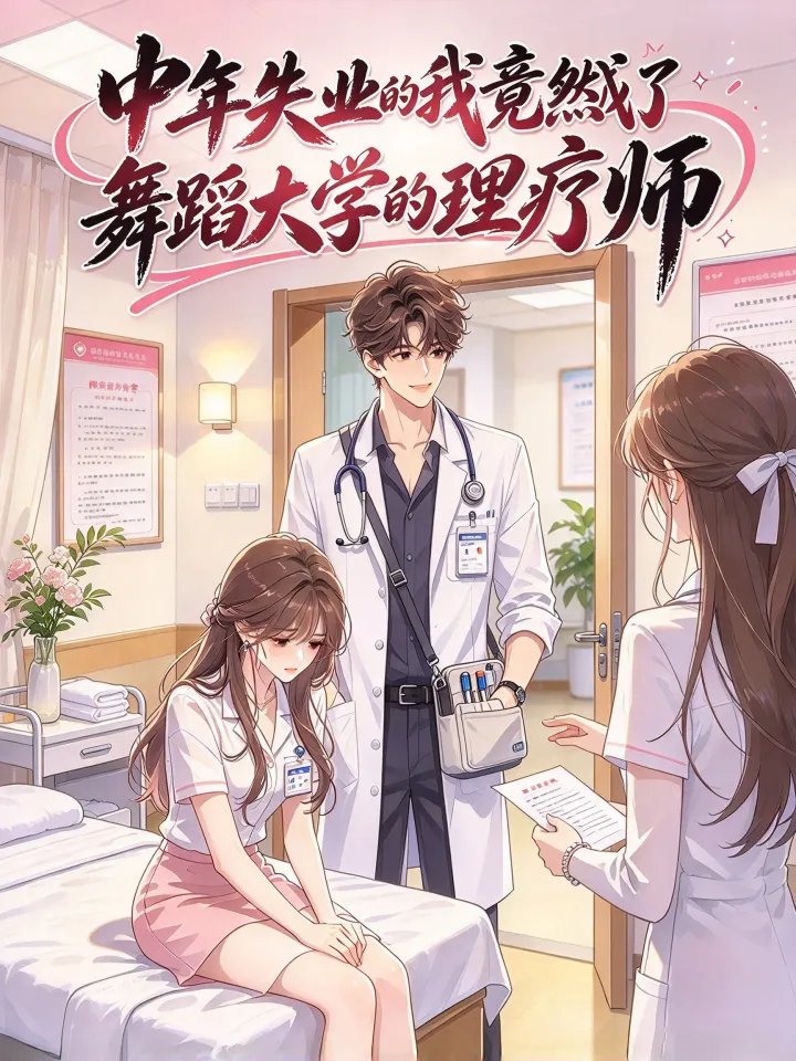 中年失业的我竟然成了舞蹈大学的理疗师漫画封面